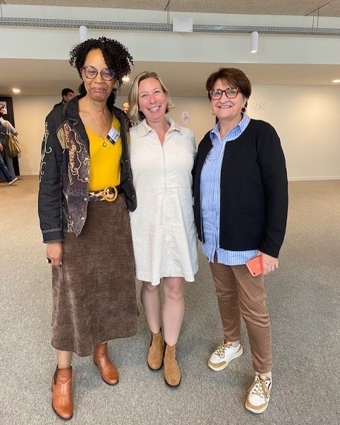Nadine LANCTOT, Nadine CHAVAREN, Médecin référent protection enfance et Maryline MADO, Conseillère Technique.